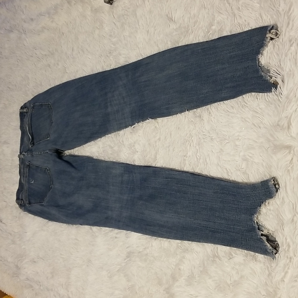 DL1961 Florence Ankle Skinny Mid Rise Instasculpt Moore Size 28 Color Light Blue - Picture 8 of 11